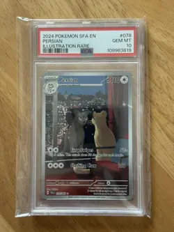 Persian 78 Pokemon Shrouded Fable PSA 10 - Image 1