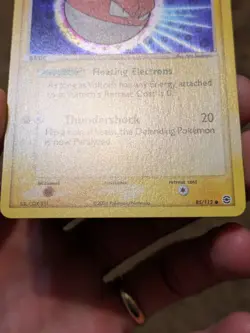 Pokemon Voltorb [Reverse Holo] 85/112 Fire Red & Green Leaf - Image 3