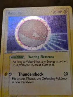Pokemon Voltorb [Reverse Holo] 85/112 Fire Red & Green Leaf - Image 4