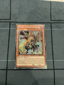 Gandora-G the Dragon of Destruction LEDE-EN001 Euro English Secret Rare Yu-Gi-Oh - Image 1