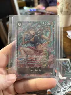 Nico Robin (Alt Art) SR OP12-087 One Piece Legacy of the Master NM+ - Image 1