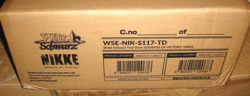 Weiss Schwarz Nikke Goddess of Victory Trial Deck Case English Sealed 48 Decks - Image 1