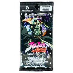 WS Premium Booster: JoJo's Bizarre Adventure Stardust Crusaders Card Game Sealed - Image 1