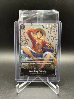 P-075 Monkey.D.Luffy Promo Card TS-02 Tin Set 02 ENGLISH SEALED - Image 1