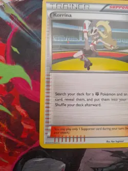 Korrina 95/111 - Pokemon XY Furious Fists Card - Image 2