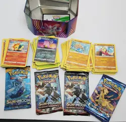 Pokemon Trading Card Game Cards & Tin COL-3315 - Image 1