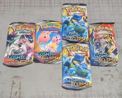 (1) Pokemon Trading Card Game Sun & Moon Cosmic Eclipse Booster Pack 820650805899 - Image 1