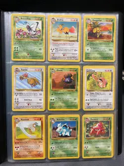 Near Mint - Jungle Set Complete Common and Uncommon 1999 Pokemon Cards Bundle - Image 1
