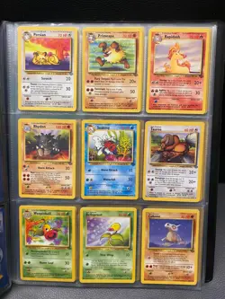 Near Mint - Jungle Set Complete Common and Uncommon 1999 Pokemon Cards Bundle - Image 3