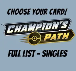 Pokemon Champion’s Path Full List of Single Cards -Choose Card- - Image 1