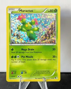 Maractus McDonald's Promos 2011 #002/012 Pokemon Card TCG - Image 1