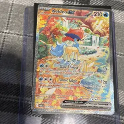 Pokemon TCG Keldeo EX White Flare Sir Card 167/086 NM Condition - Image 1