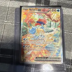 Pokemon TCG Keldeo EX White Flare Sir Card 167/086 NM Condition - Image 2