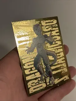 1999 Dragon Ball Z Frieza Gold Foil Card #G6 Artbox FUNimation rare - Image 5