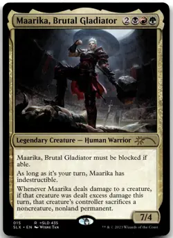 Maarika, Brutal Gladiator R SLX Cards 15 LP - Image 1