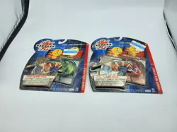 X2 Bakugan Battle Brawlers 10 Card Power Pack PYRUS 2008 Foil & Holographic - Image 1