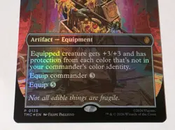 COMMANDER'S PLATE FOIL [Borderless] - Promo - TMC TMNT MTG #0135 Magic - Image 4