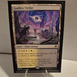 Godless Shrine Edge of Eternities Regular MTG NM Magic the Gathering - Image 1