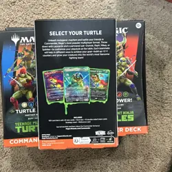 MtG Commander Deck "Turtle Power" Teenage Mutant Ninja Turtles Sealed Deck - Image 2