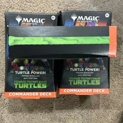 MtG Commander Deck "Turtle Power" Teenage Mutant Ninja Turtles Sealed Deck - Image 3
