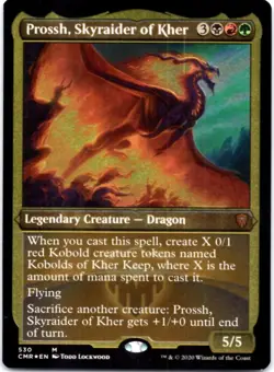 Prossh, Skyraider of Kher (Foil Etched) (Foil) Commander Legends, 530 NM - Image 1