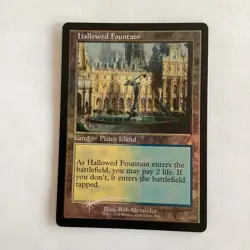 Hallowed Fountain | RVR 404 | Near Mint | MTG | Foil | Classic Frame - Image 1