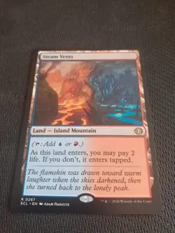 Steam Vents 0267 Lorwyn Eclipsed ECL MTG NM - Image 1