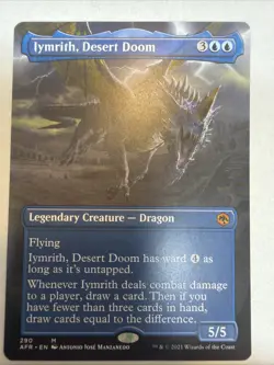 MTG - Iymrith, Desert Doom - Borderless - Adventures in the Forgotten Realms - Image 1