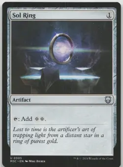 Sol Ring U Commander: Modern Horizons 3 305 NM - Image 1