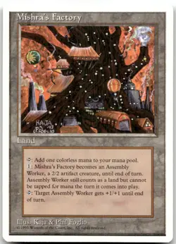 Mishra's Factory U Fourth Edition NM - Image 1