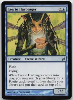Faerie Harbinger U The List Reprints 61/301 NM - Image 1