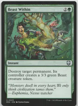 Beast Within U Commander: Modern Horizons 3 223 NM - Image 1