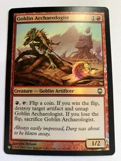 Goblin Archaeologist U Darksteel 63 NM - Image 1