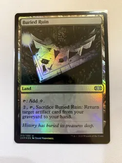 Buried Ruin U Double Masters 312 NM Foil - Image 1