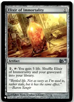 Elixir of Immortality U The List Reprints 206 NM - Image 1