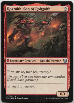 Rograkh, Son of Rohgahh U Commander Legends 197 NM - Image 1