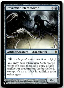 Phyrexian Metamorph R The List Reprints 42 NM - Image 1
