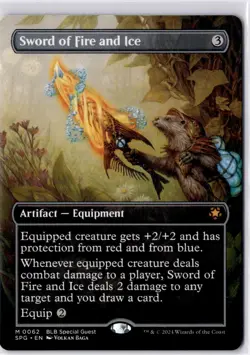 Sword of Fire and Ice (Borderless) Special Guests Regular NM M 0062 - Image 1