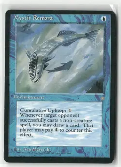 Magic The Gathering Mystic Remora Ice Age - Image 1