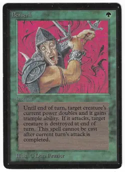 ►Magic-Style◄ MTG - Berserk - BETA - Good/Good- - Image 1