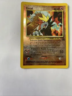 Entei - 34 - Black Star Promo Reverse Holo Pokemon Card - MP - Image 5
