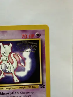2000 Pokemon Mewtwo Movie Promo 03/53 Wotc Regular Trading Card Game TCG Vintage - Image 5