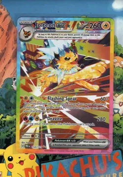 Pokemon TCG Jolteon ex 153/131 Prismatic Evolutions SIR Holo NM/M - Image 1