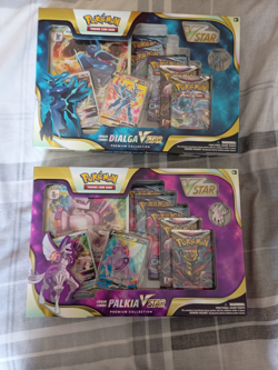 Pokemon Origin Forme Dialga & Palkia Vstar Premium Collections - Brand New - Image 1