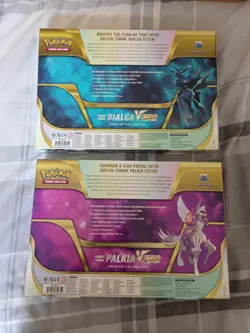 Pokemon Origin Forme Dialga & Palkia Vstar Premium Collections - Brand New - Image 2