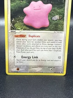 Pokemon TCG Ex Delta Species Ditto 35/113 Non-Holo NM - Image 3