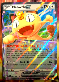 Pokemon TCG - Perfect Order Meowth EX 62/88 - Image 1