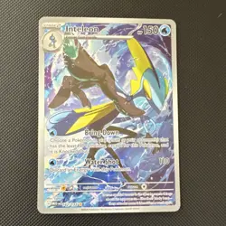 Pokemon TCG Inteleon 142/132 Me01 Mega Evolution Rare Stage 2 Water 150HP - Image 1