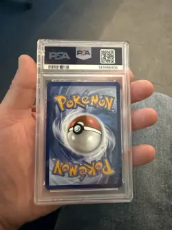 Pokemon TCG Mega Evolution Bulbasaur Box Topper Stamped 133/132 PSA 9 Mint - Image 2