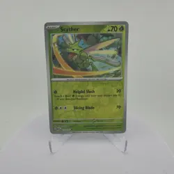 Scyther 123/165 Scarlet & Violet 151 Reverse Holo Near Mint Pokemon TCG - Image 1